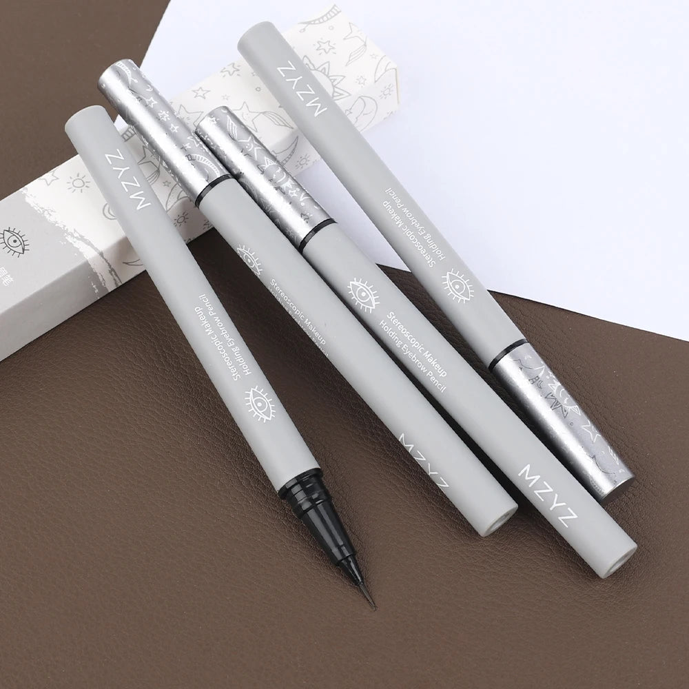 Ultra Fine Water Liquid Eyebrow Pencil Waterproof Long Lasting Eyeliner Lying Silkworm Pen Eyebrow Tattoo Pen Eye Makeup Tools