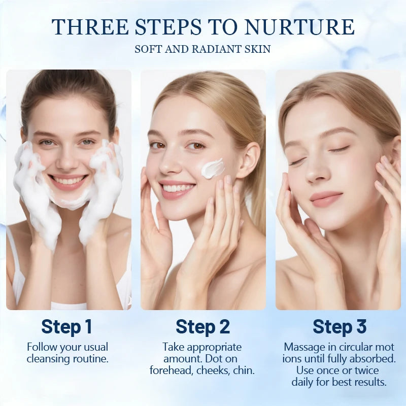 30g/60g/120g Brightening Facial Cream, Anti Aging Anti Sagging Cream, Gentle Nourishing Balance Skin Oil Skin Care