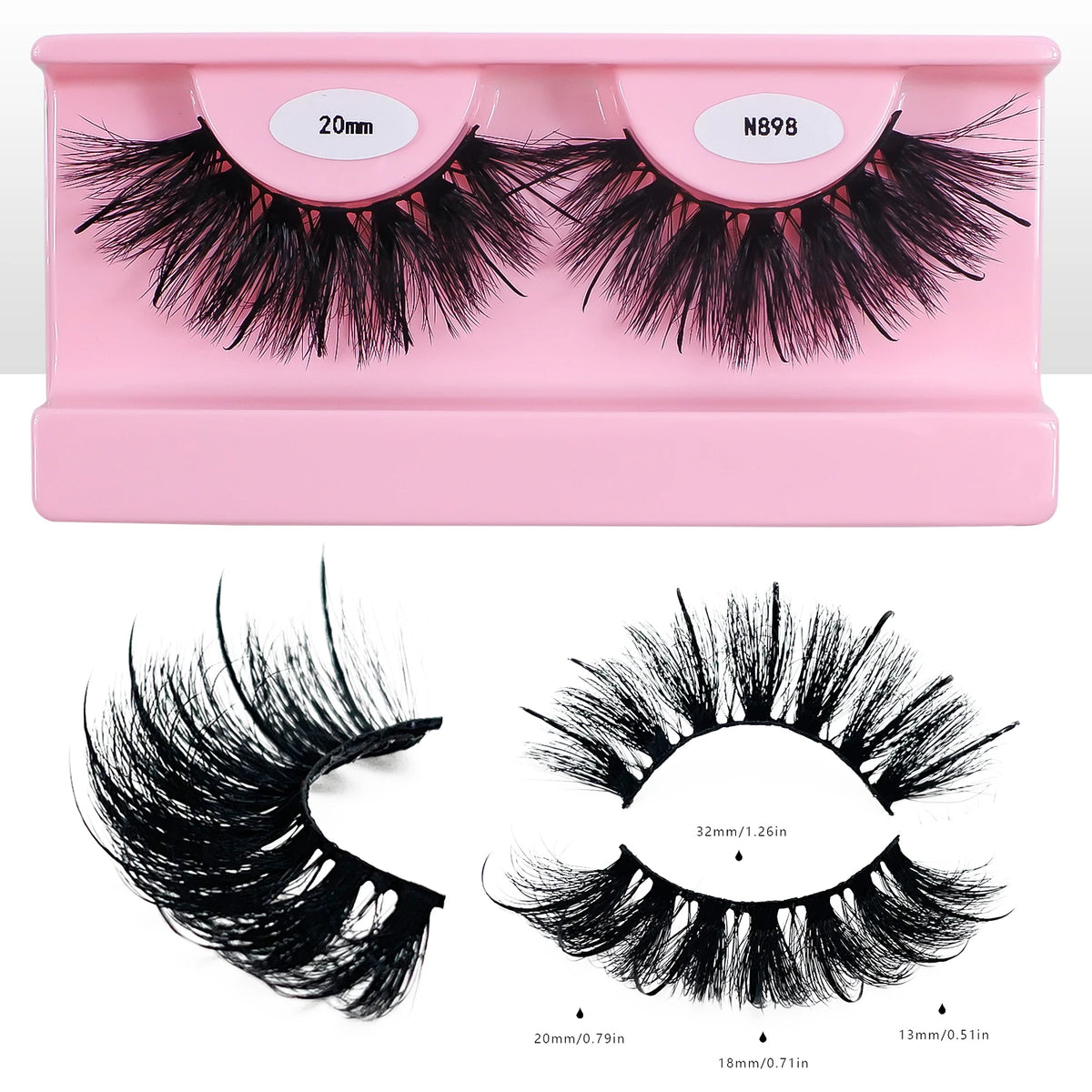 Wet Spike Lashes That Look Like Eyelash Extensions Dramatic Faux Mink Strip Lashes Makeup False Eyelashes Supplies