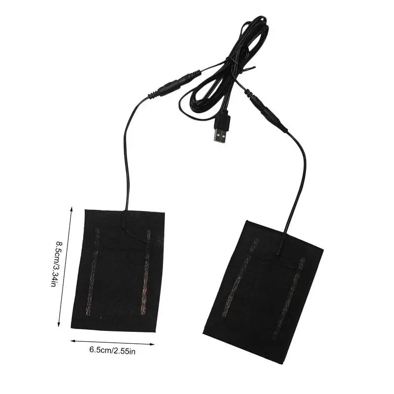 Gloves Heated Pad 5V Electric Heating Pad USB Heating Pad for Women Men 2 in 1 Heating Pad Electric Heated Pad Keep Hands Warm