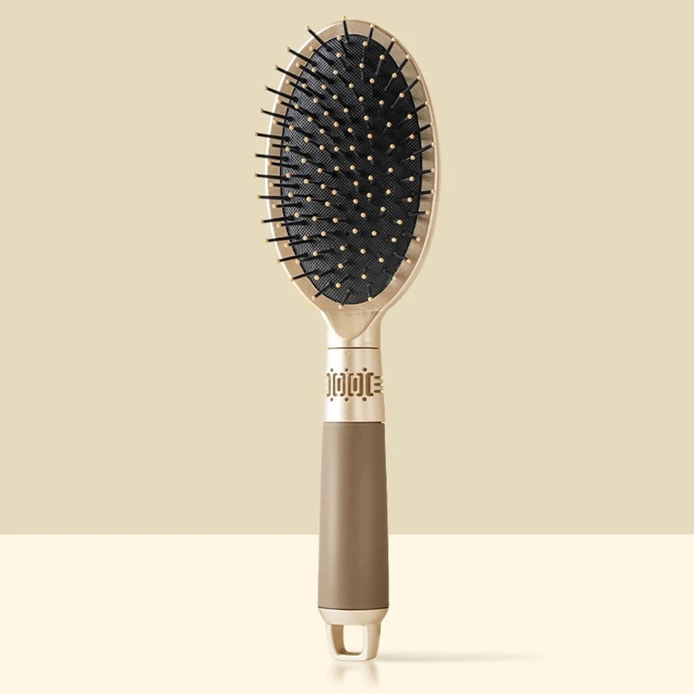 CALIYI Hair Massage Air Cushion Comb Brush Scalp Hairbrush Detangle Anti Static Salon SPA Hairdressing Styling Tool Oval Round