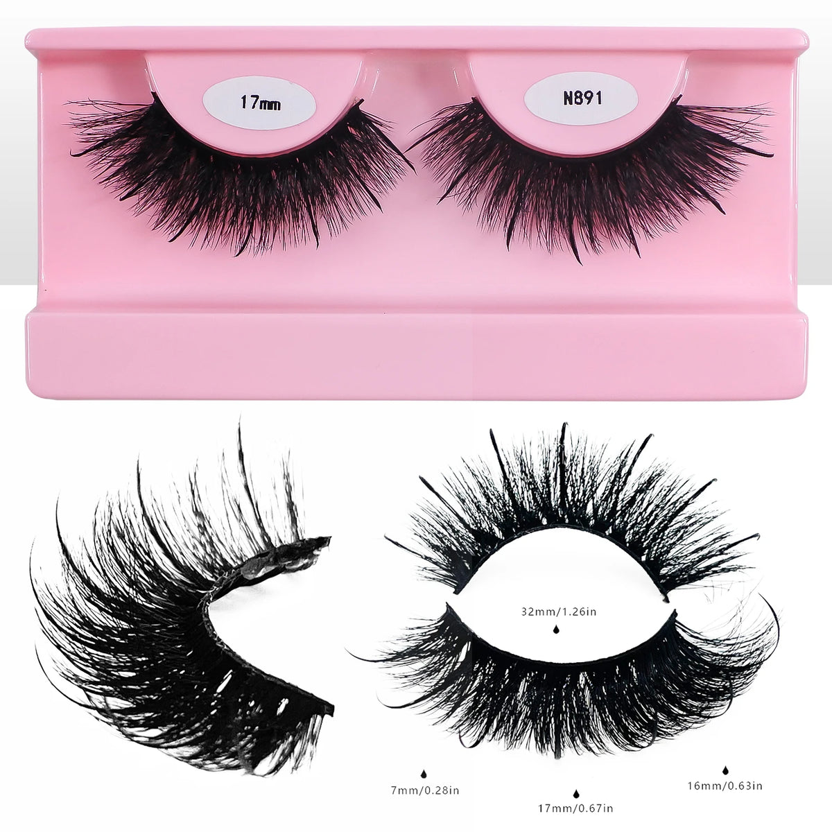 Wet Spike Lashes That Look Like Eyelash Extensions Dramatic Faux Mink Strip Lashes Makeup False Eyelashes Supplies