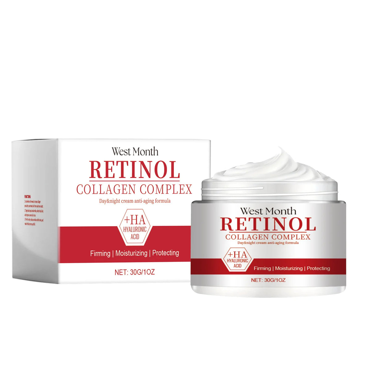 Retinol Moisturizer Face Cream Repairing Moisturizing Nourishing Cream Brightening Skin Facial Cream Anti-Aging Face Skin Care