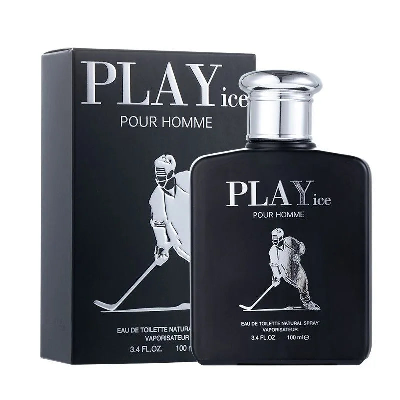 100ml Luxury Style Men Perfume Blue Black Bottle Long Lasting Ocean Woody Cologne Spray EDT Male Fragrance for Gym Office Daily Wear