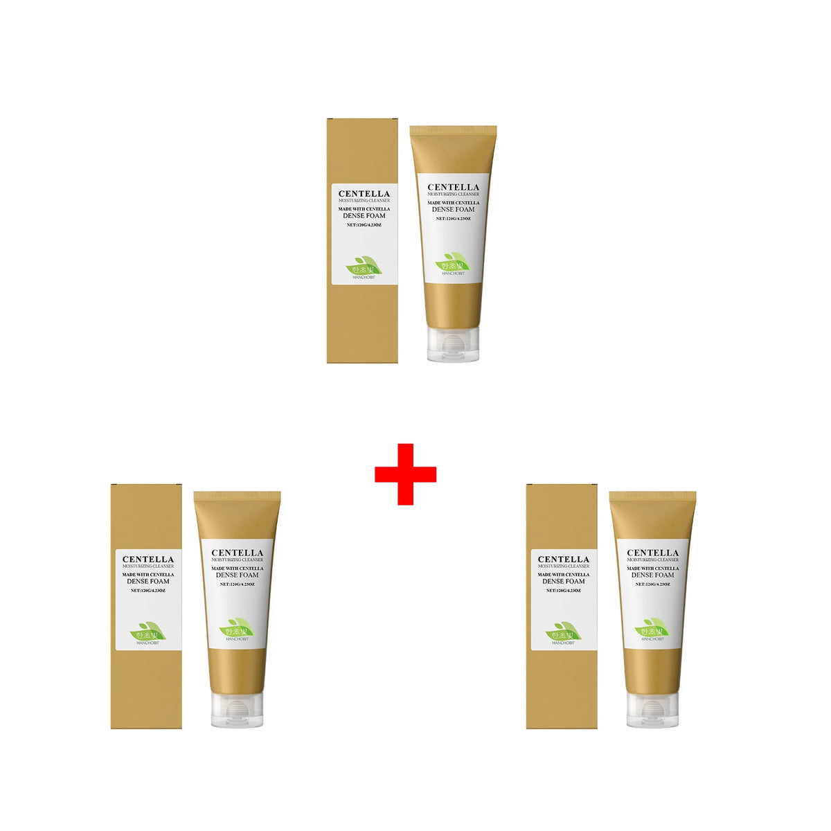 Centella Facial Cleanser Oil Control Acne Remover Blackhead Face Wash Foam Exfoliating Shrink Pore Hydrating Cleansing Skin Care