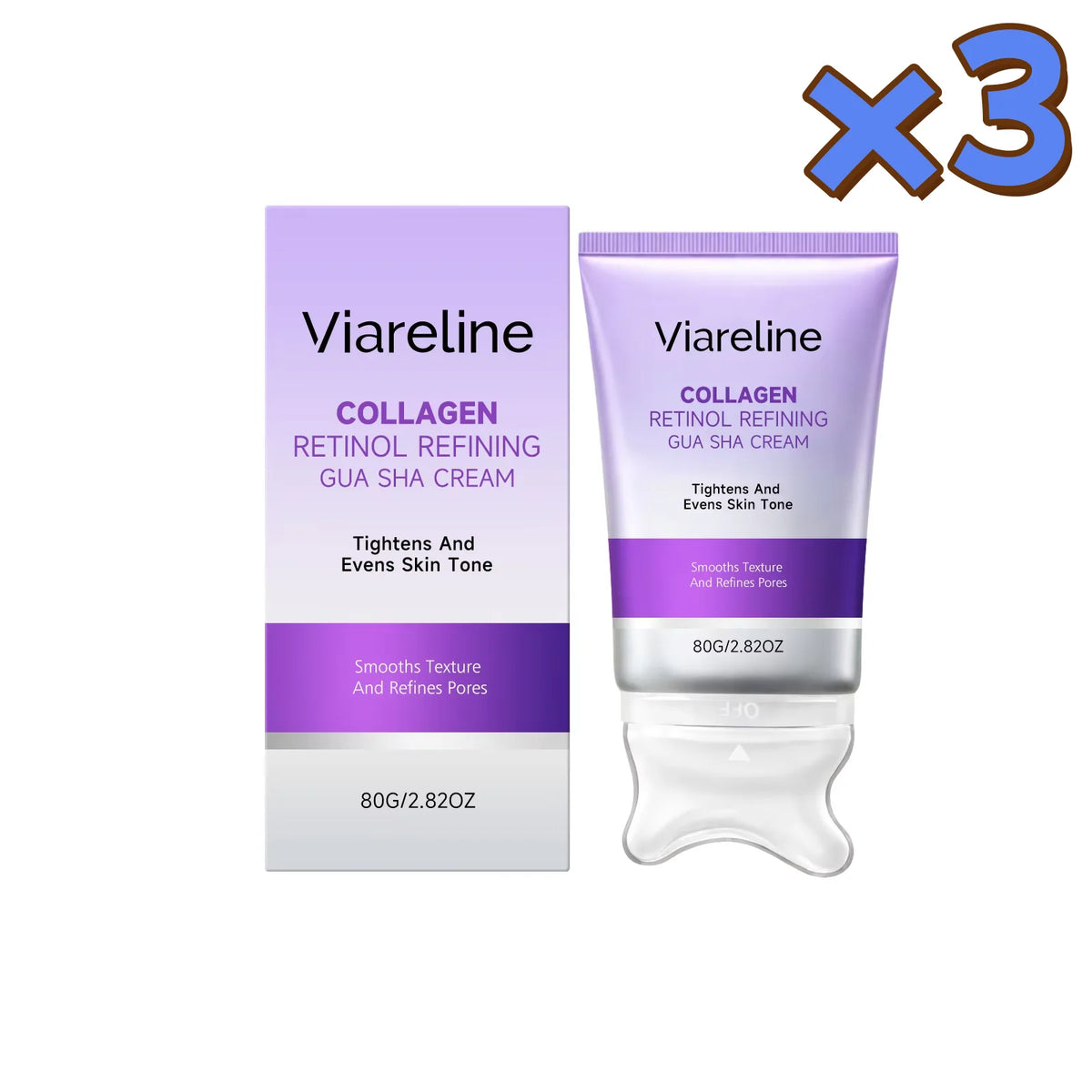 Cream Gua Sha Retinol Collagen Cream Gua Sha Cream Lifting Facial Contouring Shaping Skin Elasticity Enhancement V-Line Jawline