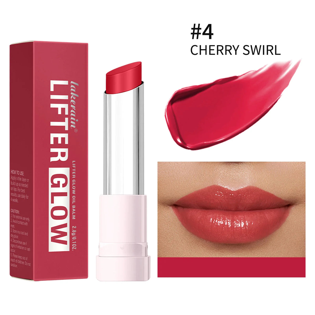 Lifter Glaze Oil Balm with Hyaluronic Acid and Hydrating Oil Blend Lip Balm with 24HRs of Smooth Moisturizing Shine Pink Makeup