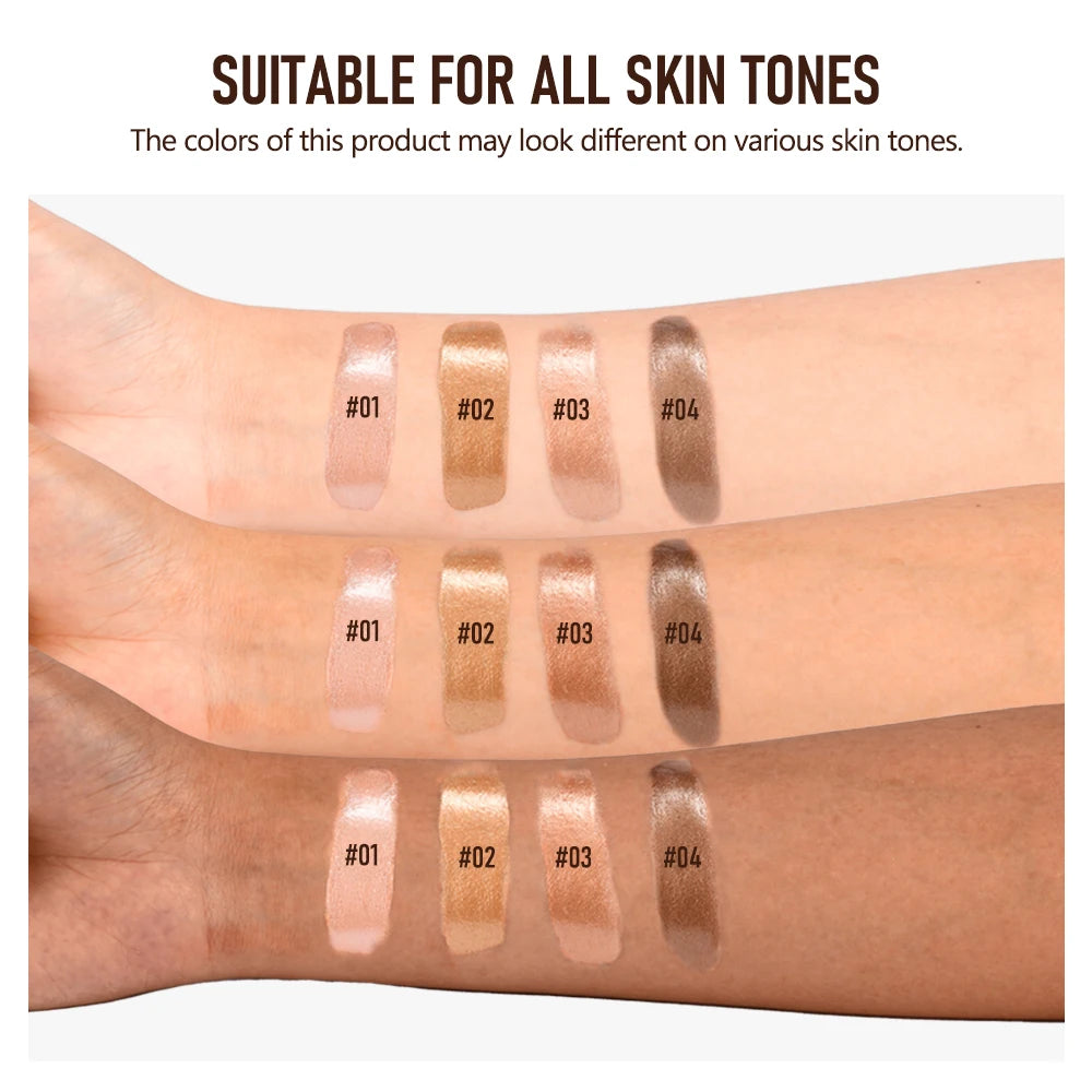 Bronzing Glow Drops Brighten Smooth Skin Light Concealer Complexion Contouring Facial Mix Foundation Moisturizer Makeup Primer