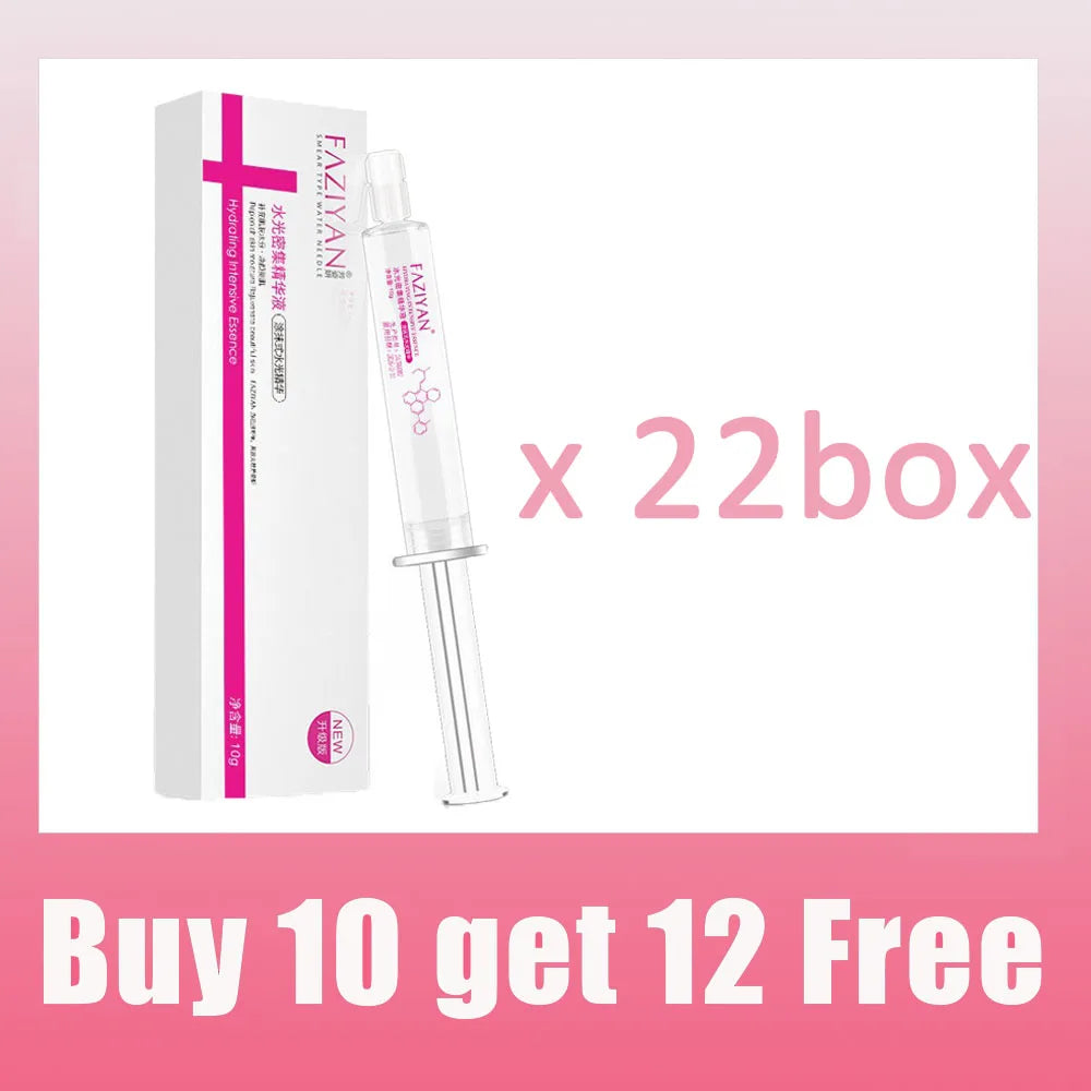 needle tube type hyaluronic acid essence female face anti wrinkle moisturizing whitening essence, drink water to the skin