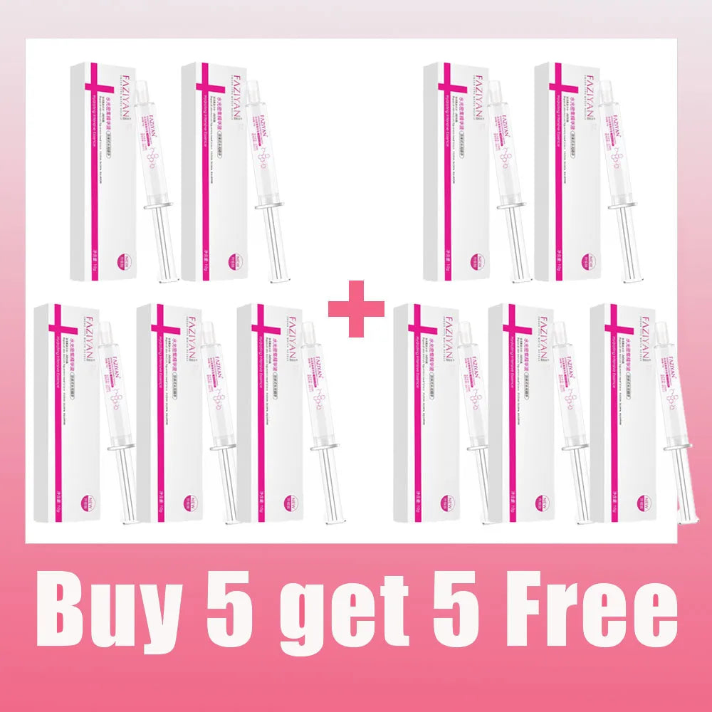 needle tube type hyaluronic acid essence female face anti wrinkle moisturizing whitening essence, drink water to the skin