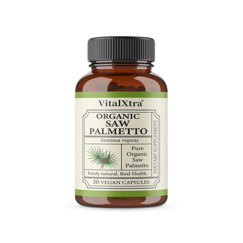 Saw Palmetto Extract Capsules 1000mg, Prostate & Urinary Tract Health, Support Men’s Hormone Balance, Reduce Hair Thinning Loss