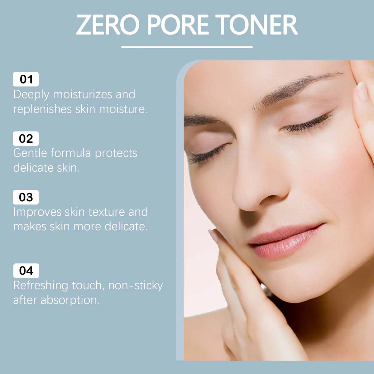 HOYGI Glycolic Acid Toning Solution To Remove Acne Moisturizing Toner Relieve Dry Tired Skin Locks In Moisture Beauty Skin Care