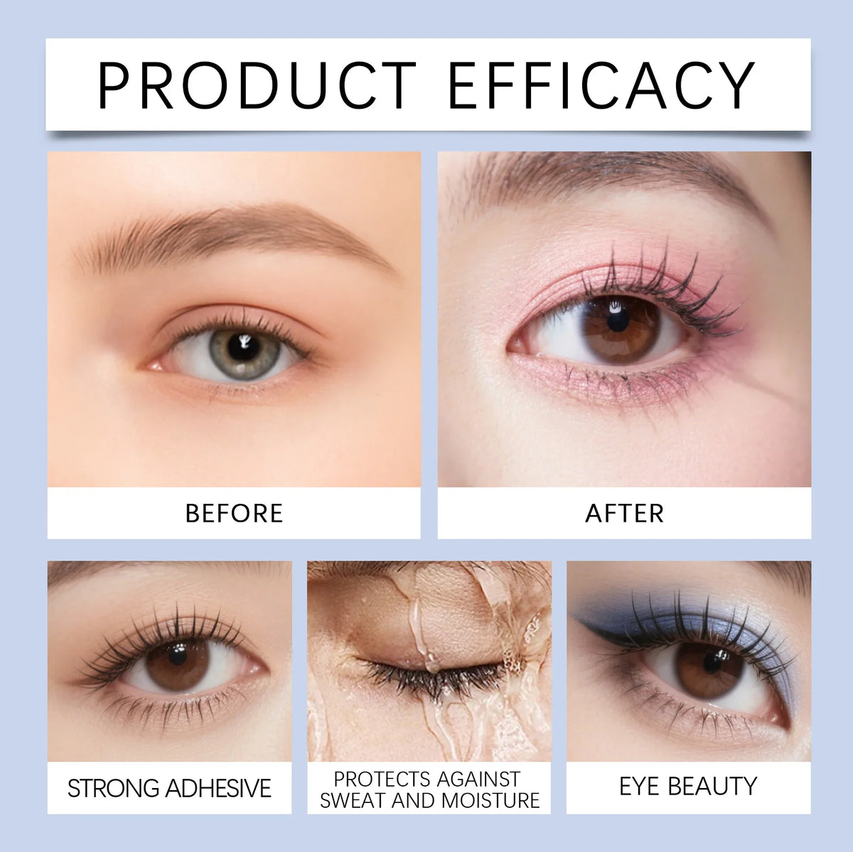 Steel Tube Mascara-Special Spiral Brush,Waterproof LongLasting Silk Fiber Mascara,Keep Each Eyelash Curled For ALong Time Makeup
