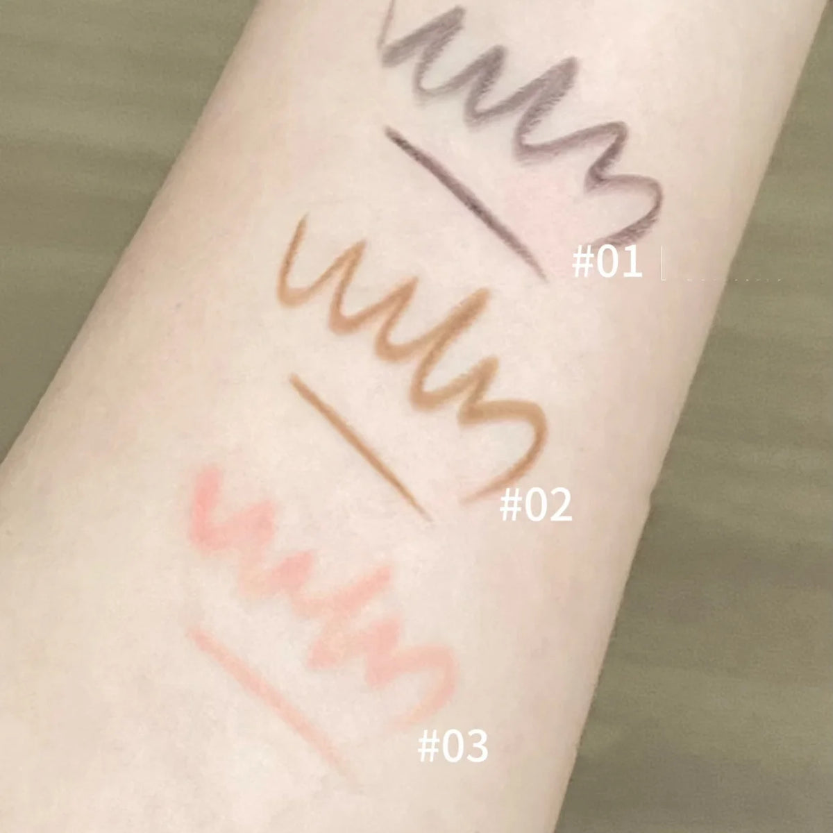 Flower Knows Bunny Garden Smooth Long-Lasting Waterproof Gel Eyeliner Pencil - Smudge-Proof Natural Daily Makeup for Eyes