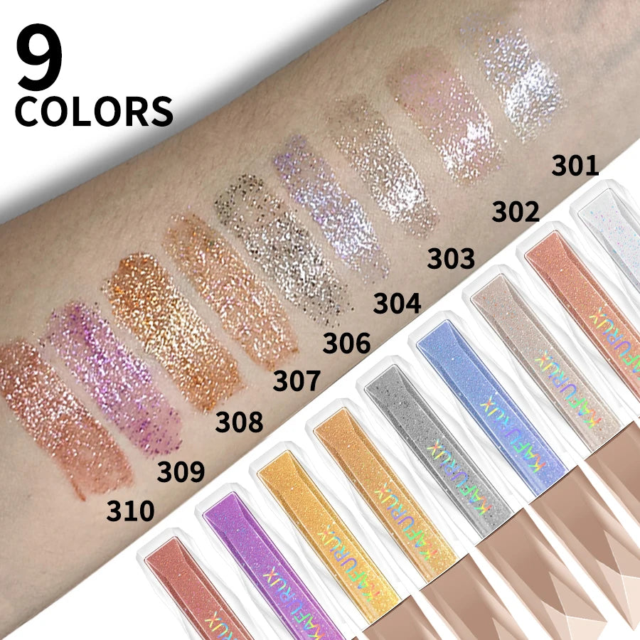 Sweet Sparkling Lip Glaze Mirror Lip Shine Light Lip Gloss Transparent Lip Tint Makeup Water Gloss Shimmer Liquid Lipstick Girl