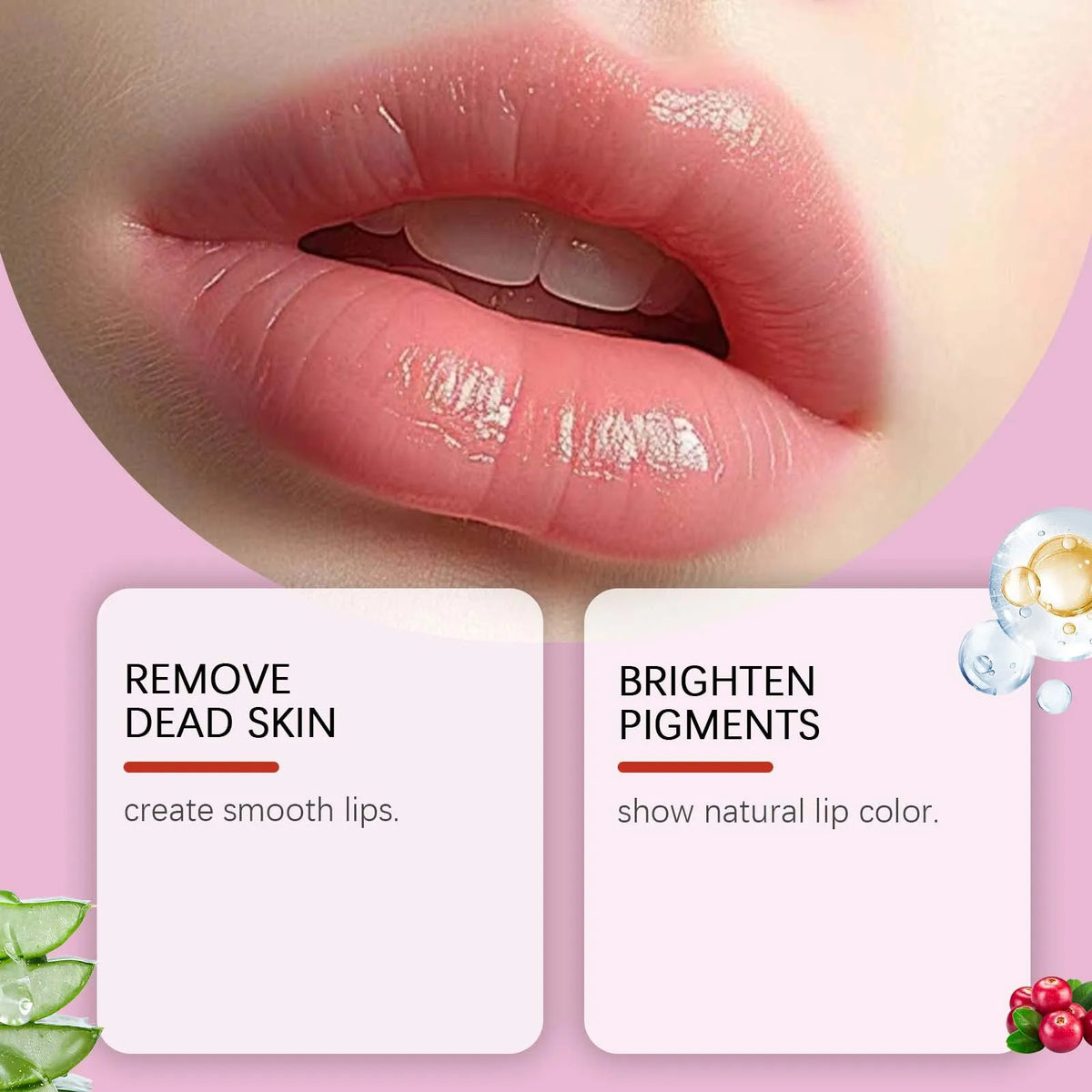 Eelhoe Vitamin Lip Moisturizing Serum Nourish Shine Lasting Nutrient Deep Hydrate Repair Damaged Care for Dark Lips Plumping Oil