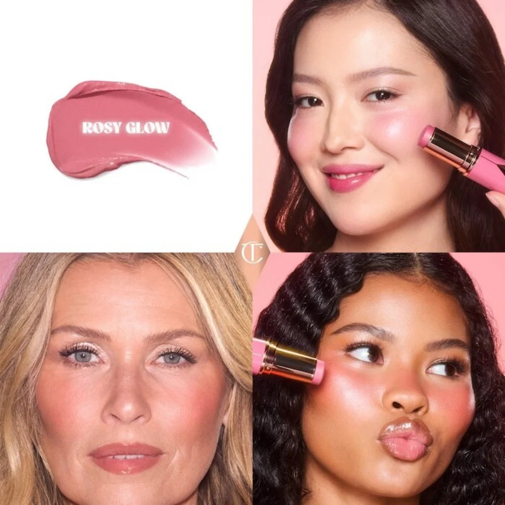 Charlotte Tilbury Liquid Foundation Cushion Foundation Setting Spray Pressed Powder Love 2 Color Powder Blusher Eyeshadow Rouge