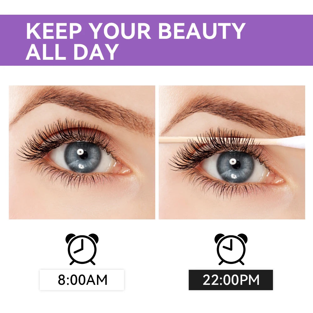 5d Mascara for All Eye Lash Mascara Waterproof Lengthening and Volume Cosmetics Makeup Woman Eyelash Black Brown Effect Extended