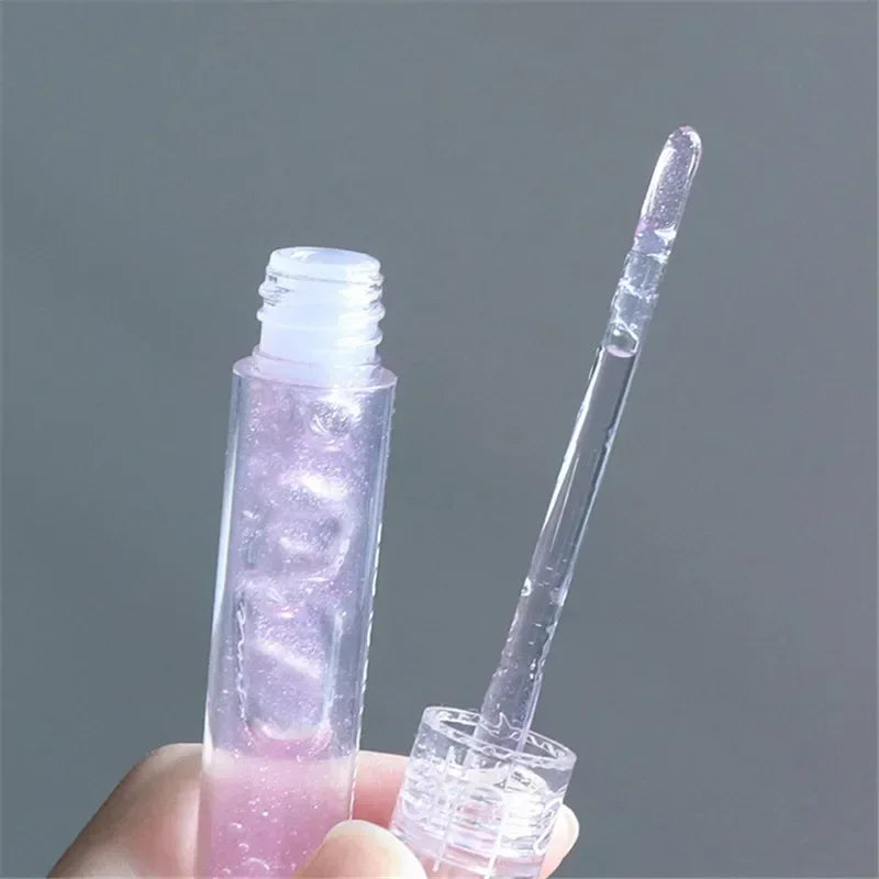 Mirror Water Lip Gloss Transparent Glass Lip Oil Waterproof Lasting Liquid Lipstick Moisturizing Plump Lip Glaze Lips Cosmetics