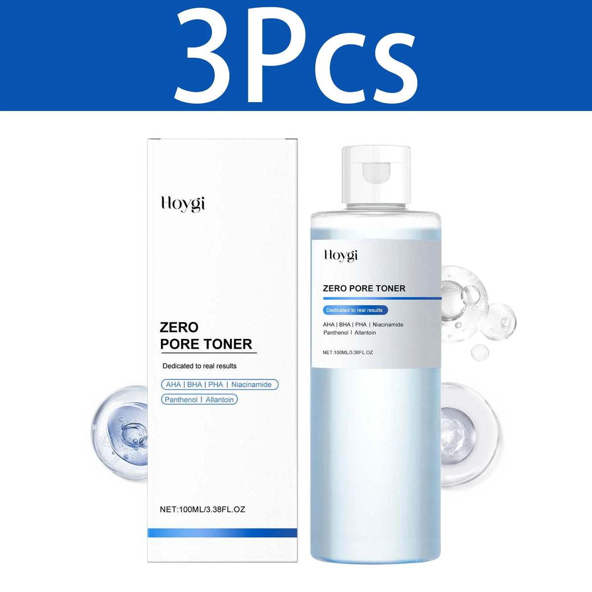 HOYGI Glycolic Acid Toning Solution To Remove Acne Moisturizing Toner Relieve Dry Tired Skin Locks In Moisture Beauty Skin Care