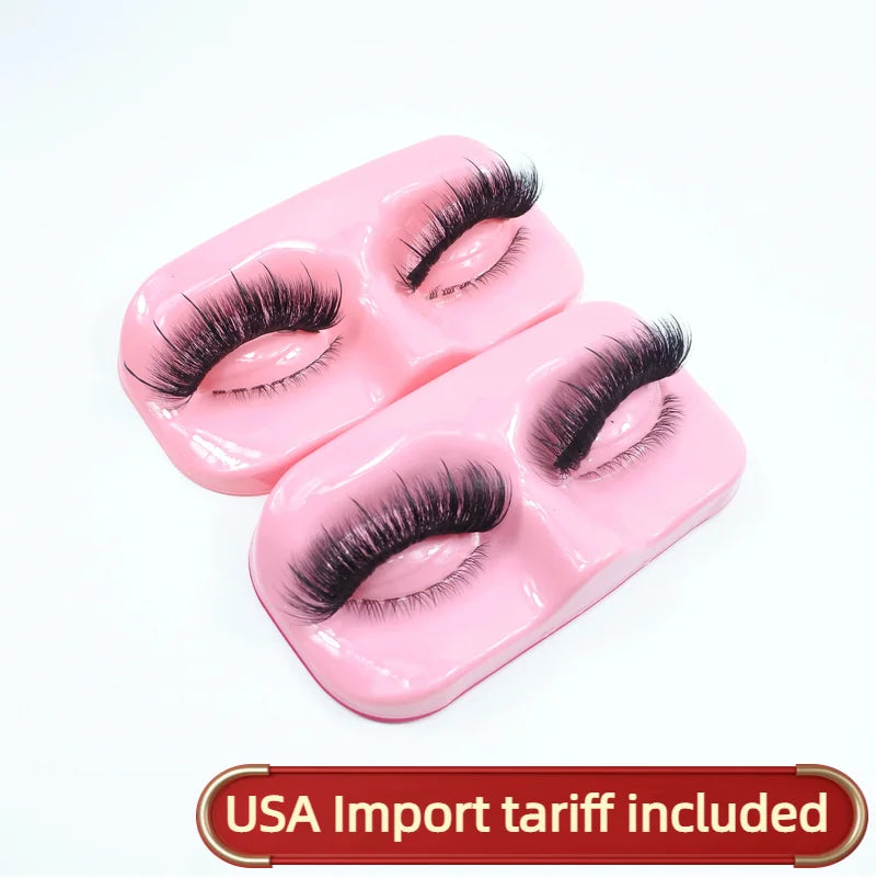 Wet Spike Lashes That Look Like Eyelash Extensions Dramatic Faux Mink Strip Lashes Makeup False Eyelashes Supplies