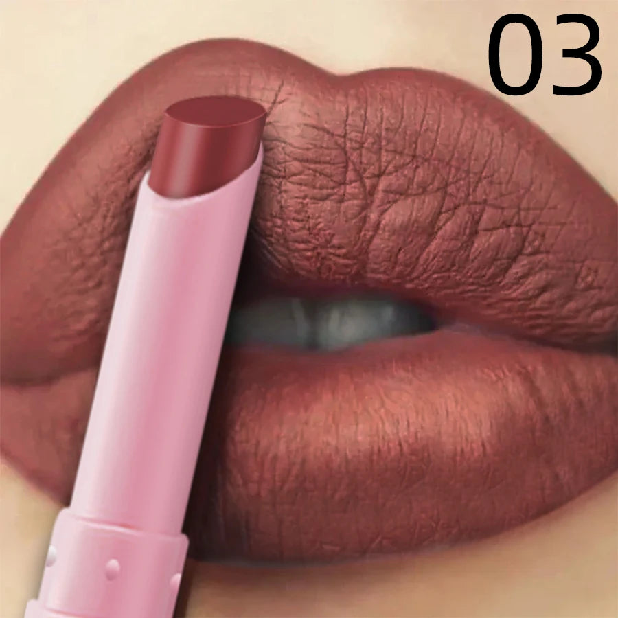 15 Color Cigarette Velvet Matte Waterproof Lipstick Long-lasting Lip Gloss Lip Makeup  Red Brown Pink Lip Liner Pen  Lip Tint