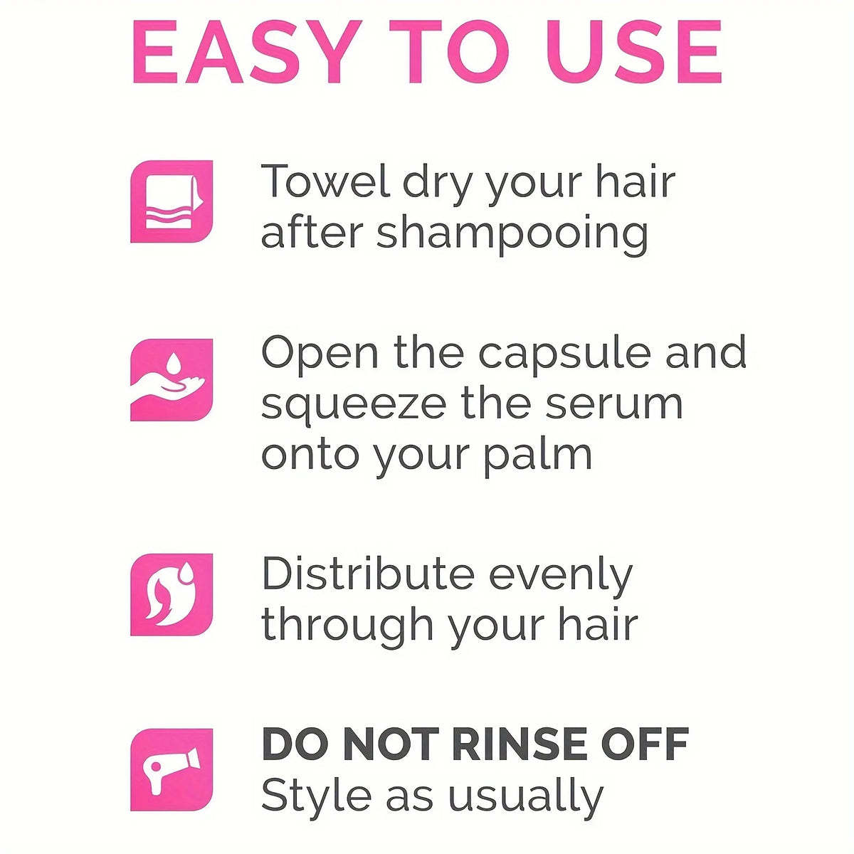 40 Capsules Leave-In Vitamin Hair Care Capsules, Moroccan Argan Nut Oil Essence, Repair Damaged Hair & Split Ends, Nourish Dry Frizzy Hair