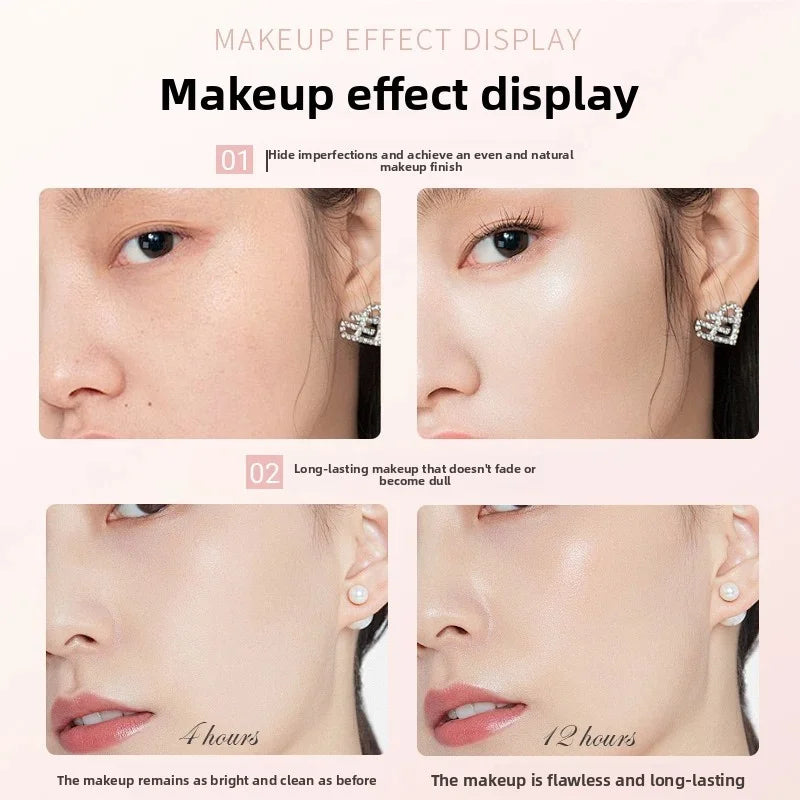 Double Ended Foundation Stick Long-lasting Non-tarnishing Effect Eraser Foundation Make-up Stick Foundation Makeup Concealer