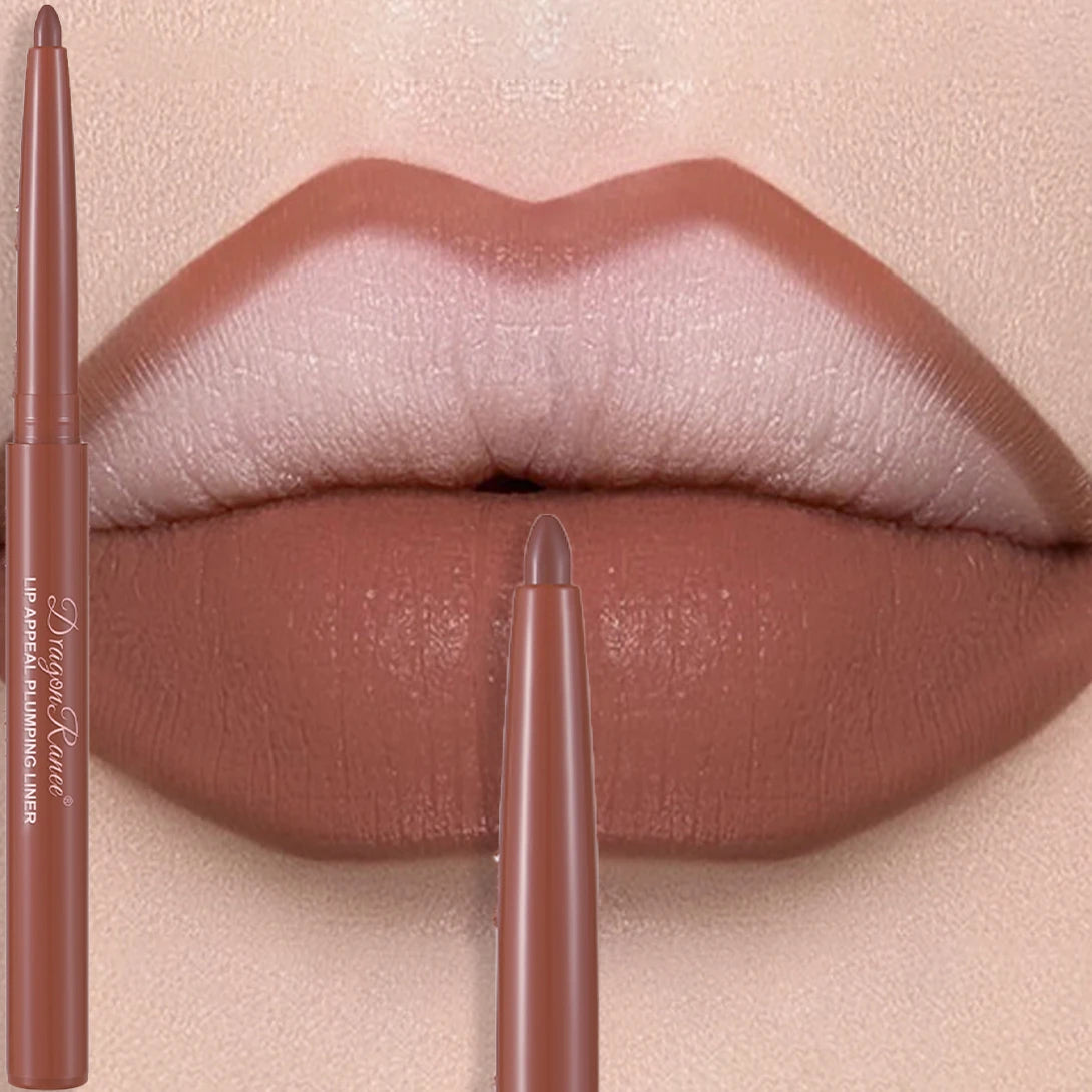 Multi Color Matte Lip Liner Crayon, Velvet Waterproof Lip Pencil for Outline & Fill Lips, Long Lasting Non Stick Lip Makeup