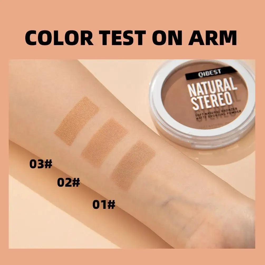 Matte Contouring Powder Nose Side Shadow Powder Face Highlighter Bronzers Contour Makeup Palette Illuminator Make-up Cosmetics