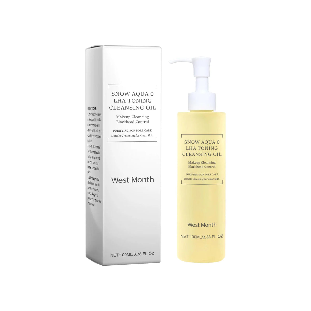 Facial Cleansing Oil Deeply Clean Pores Moisturizing Refresh Nourishing Gentle Toning Makeup Remover Liquid Sensitive Skin Care