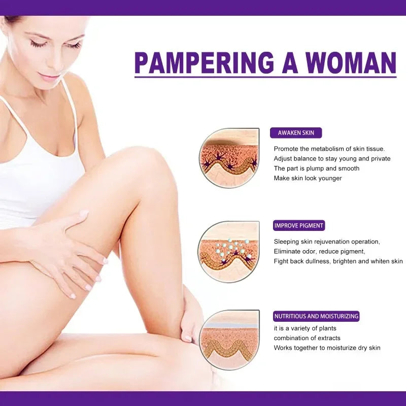 Skin Whitening Cream Private Tender White Lips Joint Melanin Removal Maintenance Armpit Private Parts Underarm Bleaching Serum