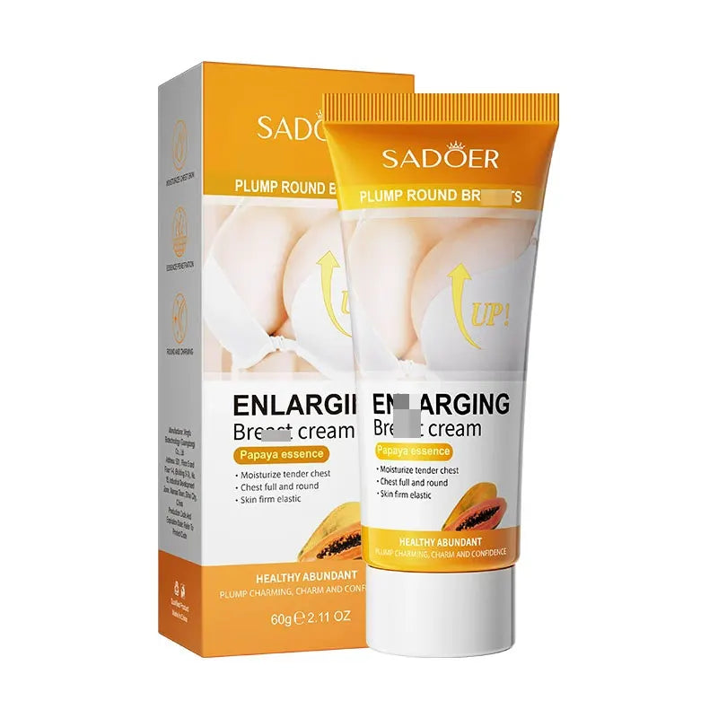 SADOER Fast Growth Chest Get Bigger Cream Lift Firm Chest Improve Sagging Massage Chest Rapidly Body Moisturizing Smooth