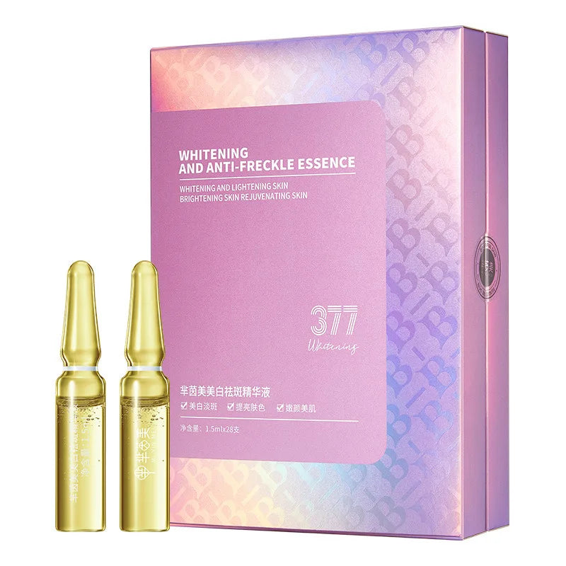 28 pcs/set 377 Whitening Ampoule Essence, Vitamin C Anti-Aging Essence, Niacinamide Brightening Essence Korean Skincare Products