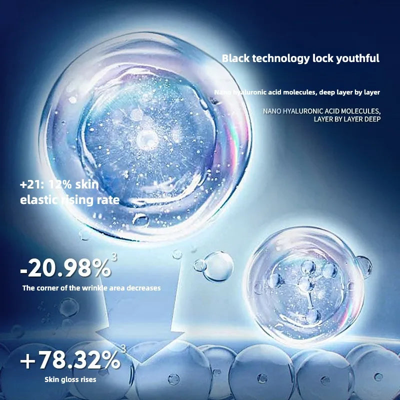 Hyaluronic Acid Serum Anti-Aging Moisturizing Shrink Pores Hydrating Whitening Essence For Microneedle Instruments Skin Care