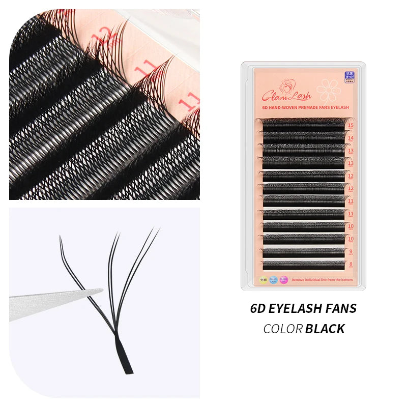 GLAMLASH YY UYY U3DW U4DW U5DW C/D/M/L Eyelash Extension False Lash