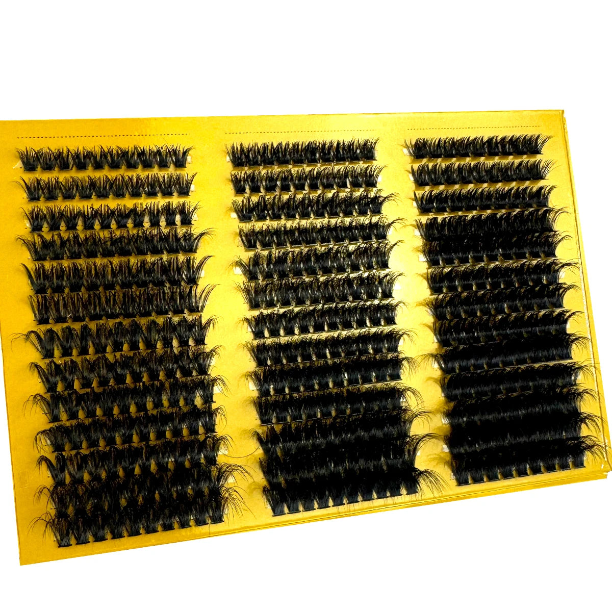 5D Fluffy Thick Eyelash Clusters C/D Curl Wispy Individual Lashes 290 fans 60+80+100 Mix Eyelash Extensions False Eyelashes