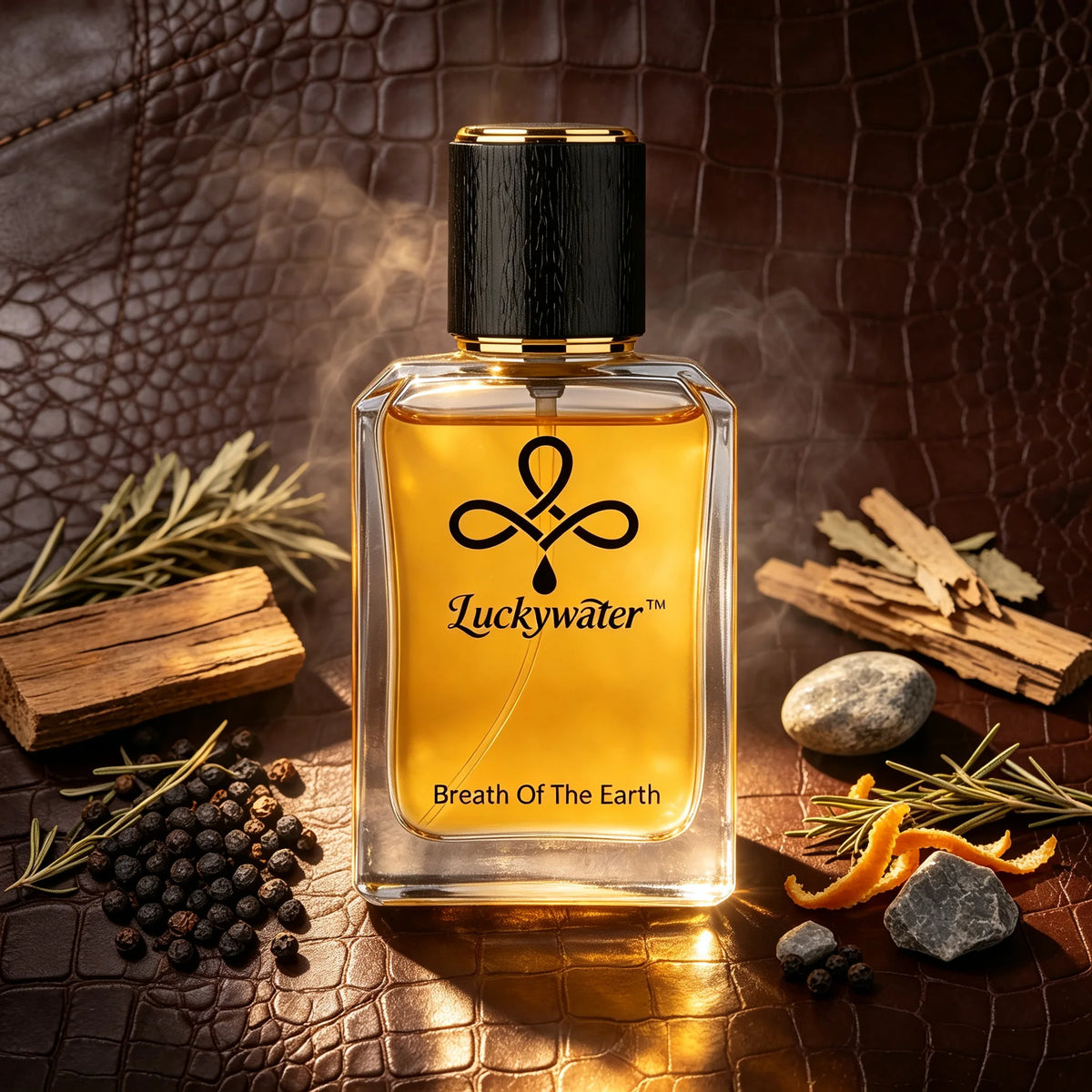 Men Eau De Parfum Spray 50ml, Earth‑Inspired Woody Aromatic Fragrance, Orange Grapefruit Cedar Patchouli Notes, Portable Long‑Lasting Scent for Daily Office Dating Travel, Gentleman Fragrance Gift Choice for Him