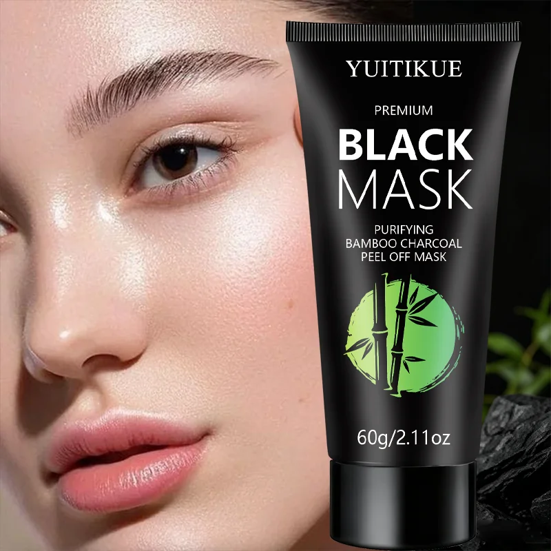 YUITIKUE Bamboo Charcoal Purifying Mask 60g - Draws Out Blackheads Controls Excess Oil