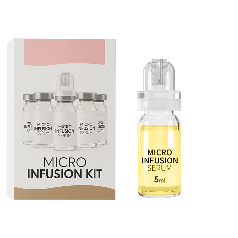 1pcs  New Korean Micro Molecule Serum Kit Collagen Hyaluronic Acid  Pore Minimizing & Hydrating Daily Care  Moisturizing 0.3mm