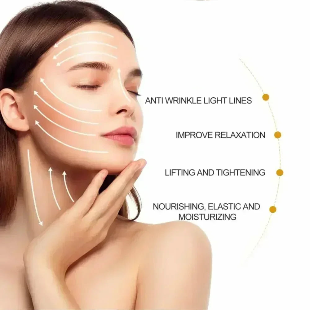 Anti Wrinkle Hyaluronic Acid Serum Lifting Firming Facial Skin Fine Lines Wrinkles Sagging Skin Deeply Moisturizing Anti Aging