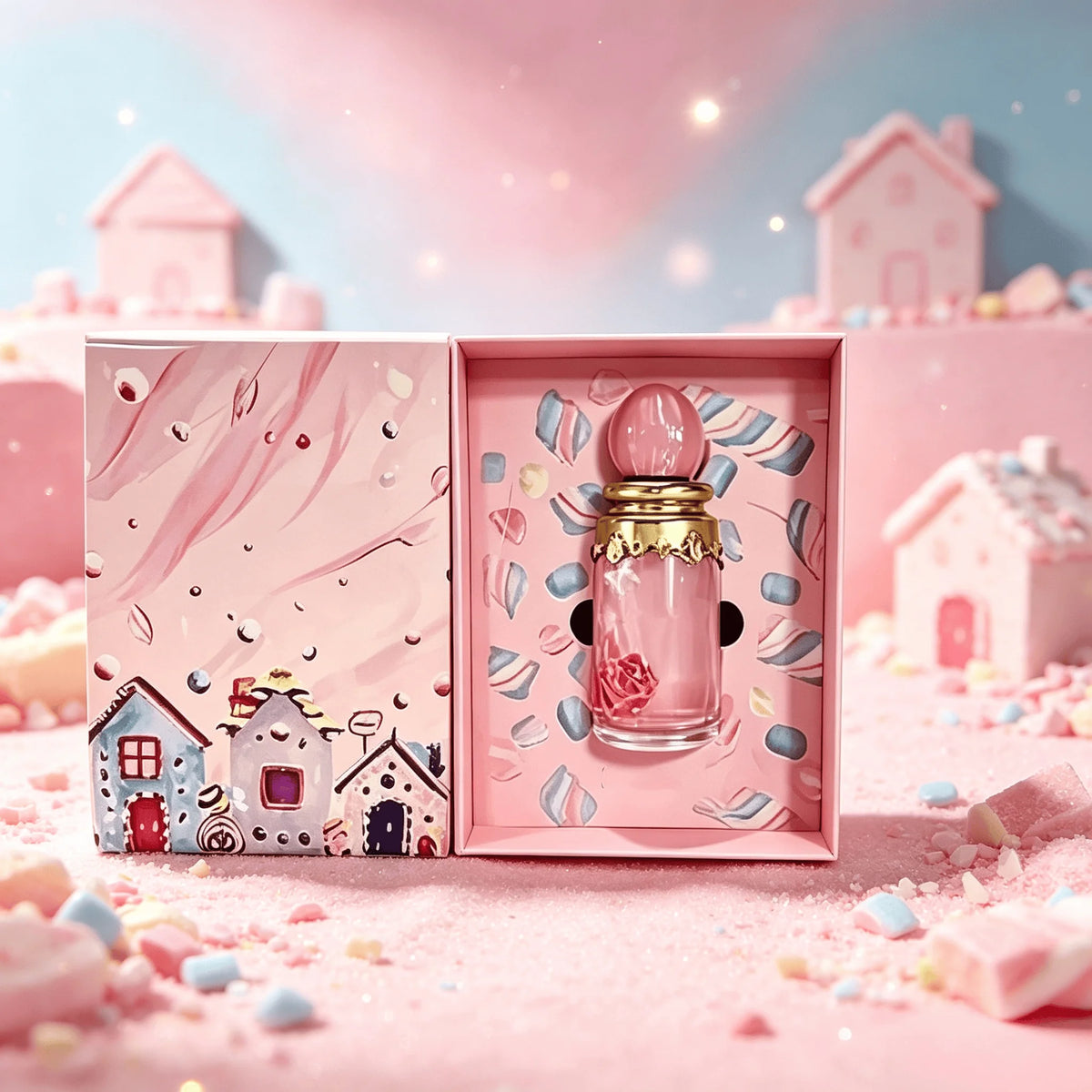 Parsis Corner Marsshmallow Blush Extrait De Parfum 100ml Unisex Luxury Arabian Perfume Spray Long‑Lasting Sweet Marshmallow Strawberry Vanilla Gourmand Scent Brand New Sealed In Box Dating Party Holiday Birthday Gift for Me