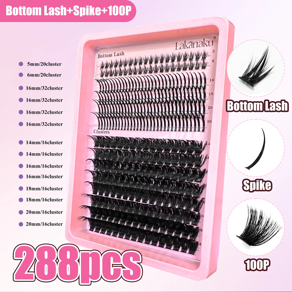 Wispy Clusters Manga DIY Lashes Book Fluffy Clusters Volume Eyelash Extensions Individual Eyelashes Wholesale