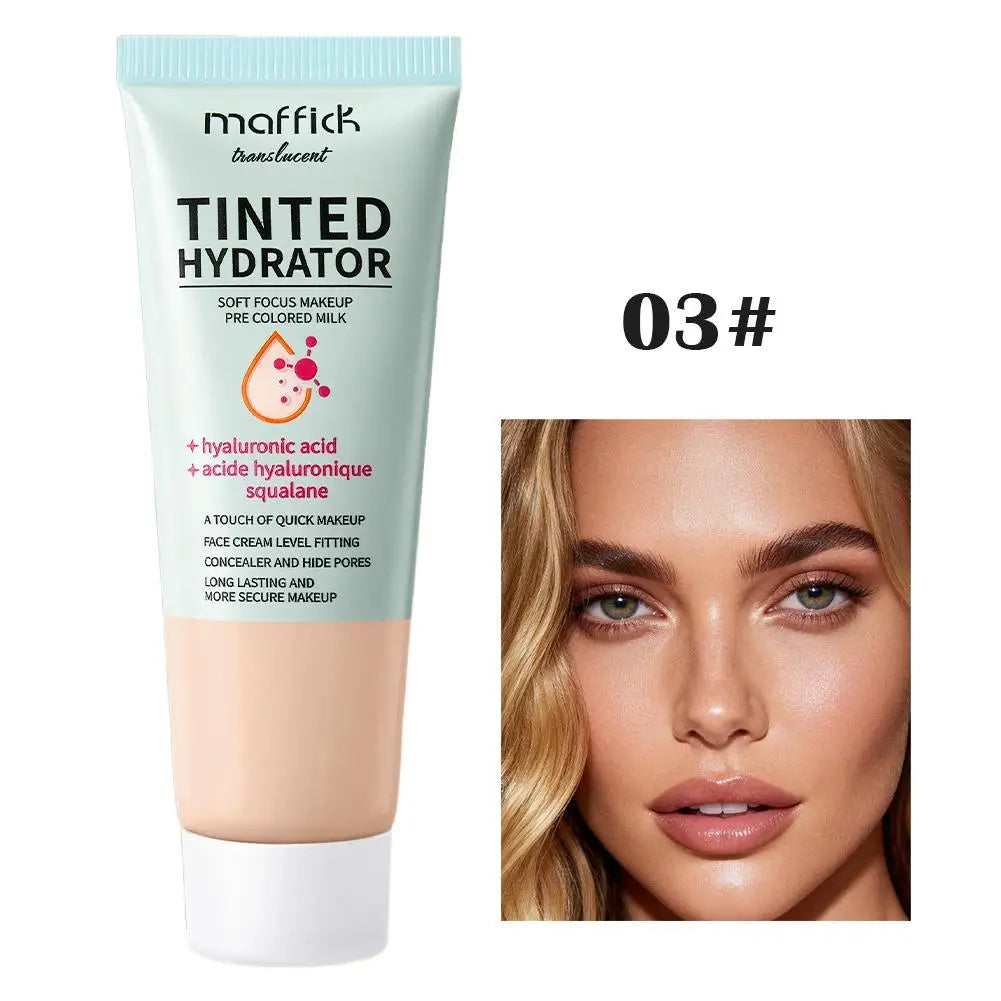 Tinted Hydrator Buildable Coverage Intense Moisturizing Even Skin Tone Semi-matte Finish Makeup Moisturizing Cream