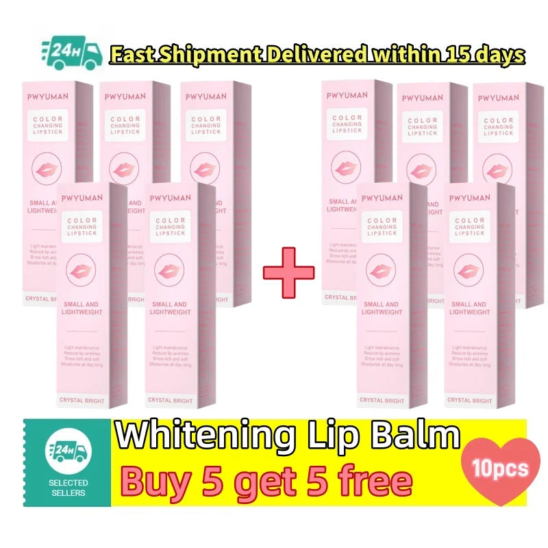 Remove Dark Lip Balm Moisturizing Lighten Melanin Bleaching Lip Gloss Lip Pink Lipstick Exfoliating Fade Lip Line Beauty Health