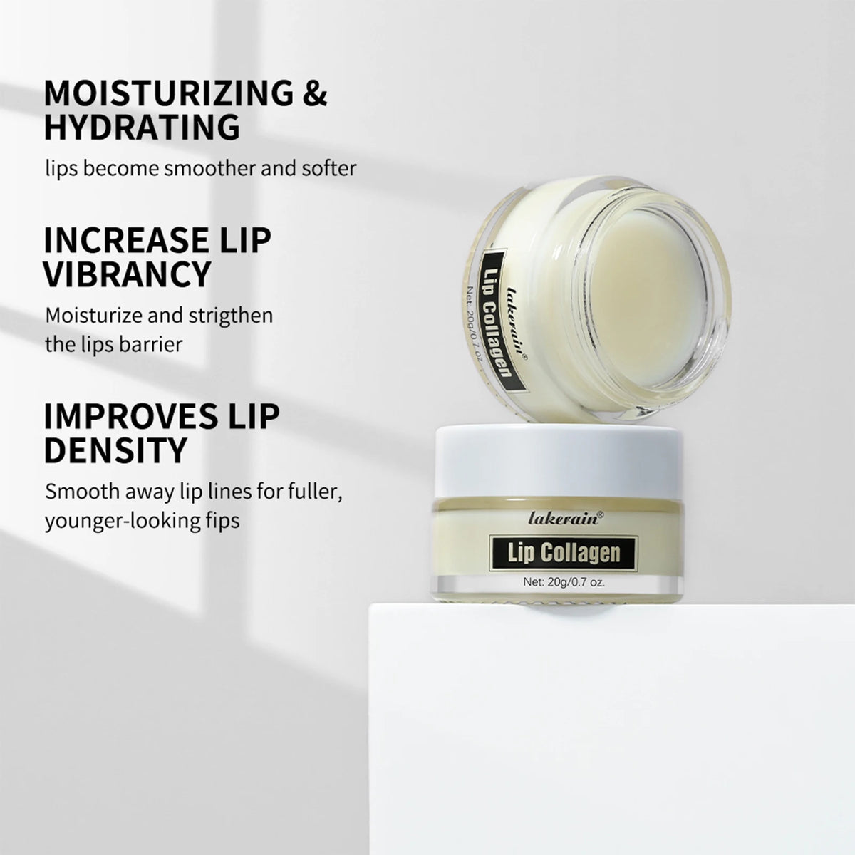Lip Collagen Collagen Lip Mask Lip Balm To Moisturizes Dry Lips Smooths Fine Lines, Deep Hydrates Lip Moisturizer For Exfoliatin