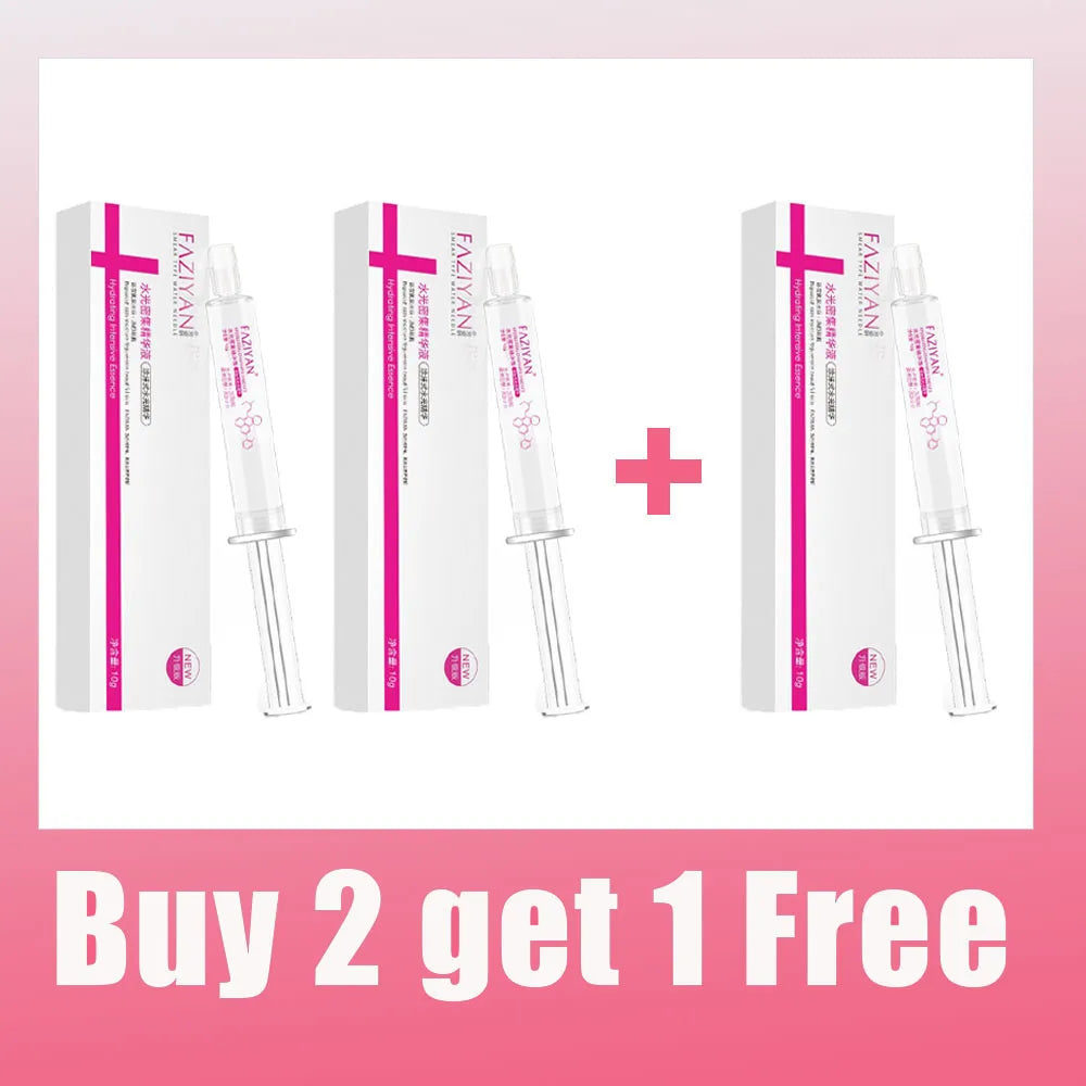 needle tube type hyaluronic acid essence female face anti wrinkle moisturizing whitening essence, drink water to the skin