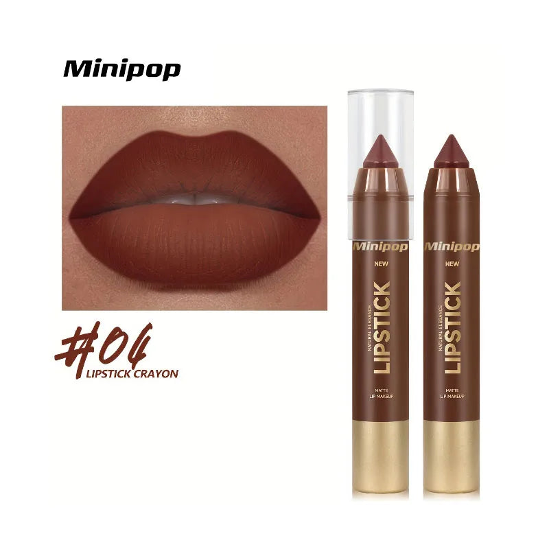 1Pc Smooth Lip Liner Pencil Waterproof Lip Contour Long-Lasting Definer For Daily Use Brown And Red Cosmetic Lip Makeup Tool
