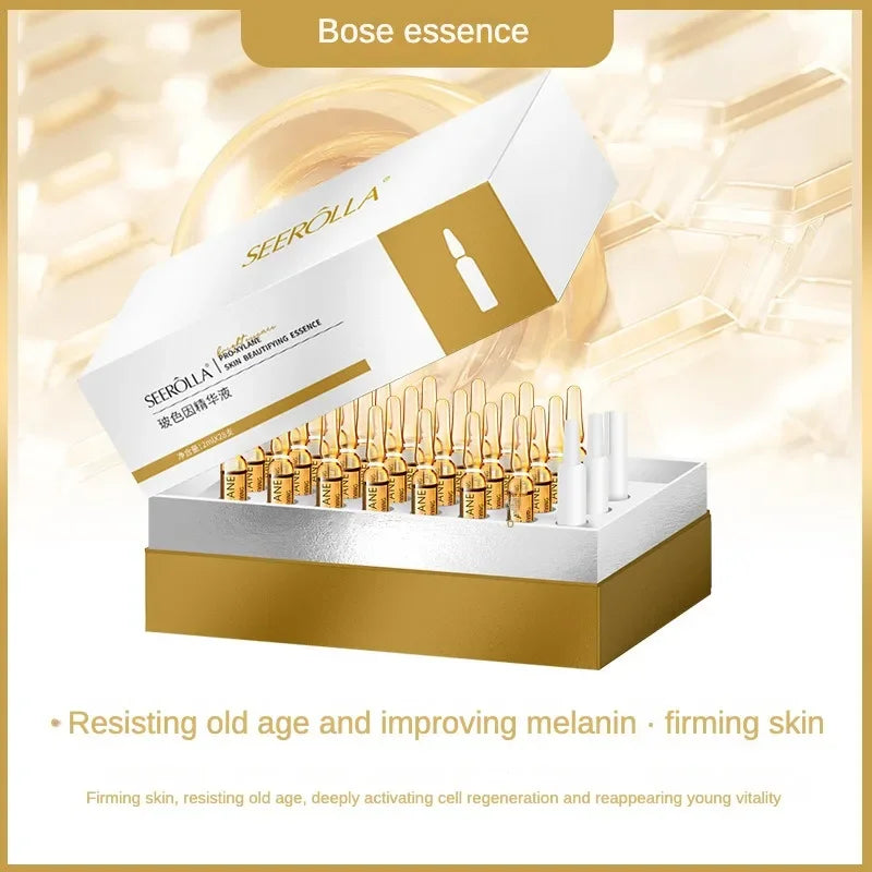 Hyaluronic Acid Peptide Whitening Serum Remove Dark Spots Melanin Brighten Shrink Pores  Moisturizing Fade Fine Lines