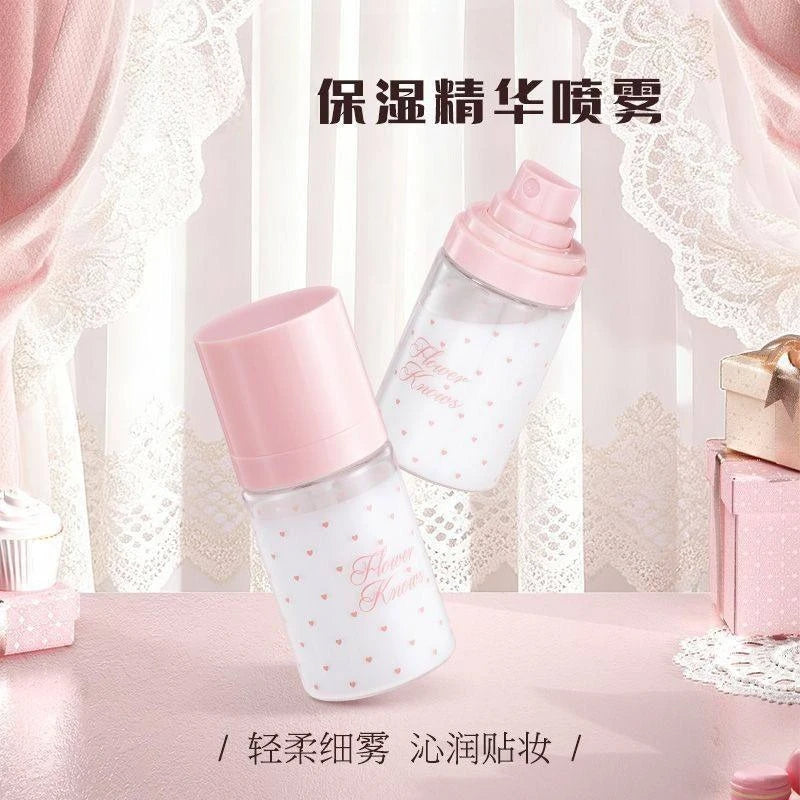 Flower Moisturizing Serum Spray Pre-makeup Primer Spray Portable 50ml Lotion Mist